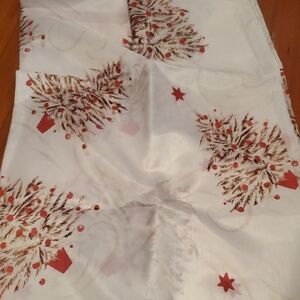 Holiday Shower Curtain With A Liner